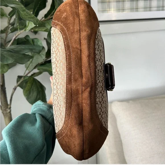 Vintage Coach Soho Suede brown Bag - Picture 4 of 6
